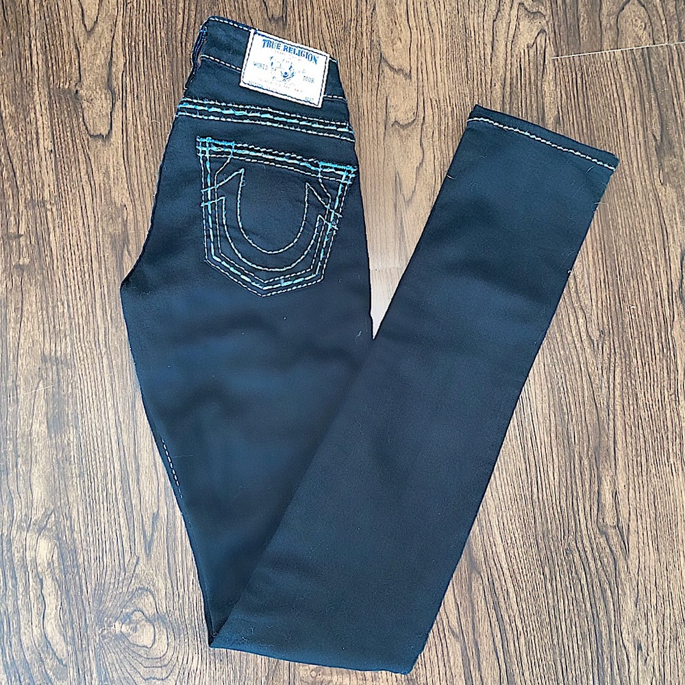 Authentic True Religion Black Denim Jean